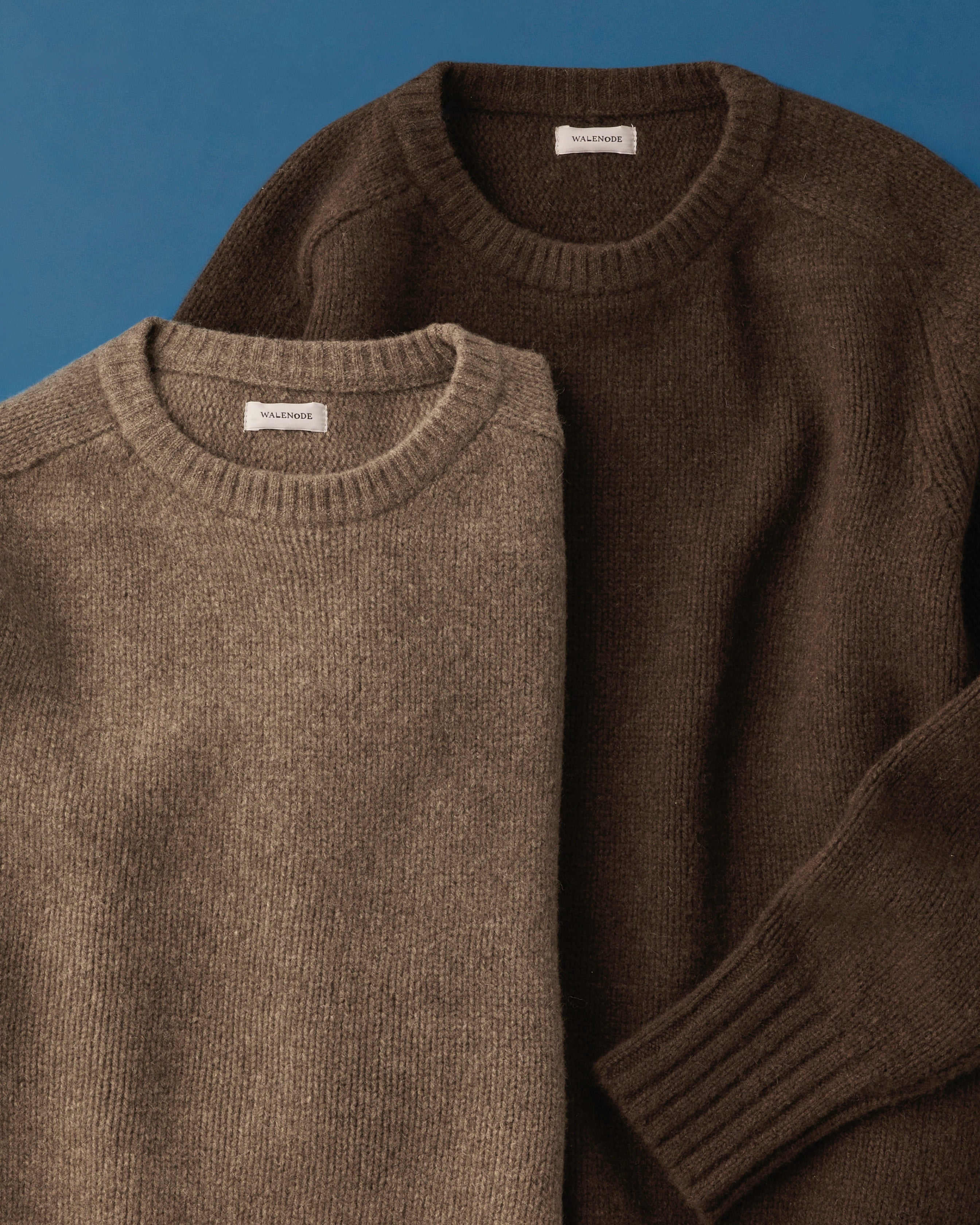 walenode(ウェルノード) INNOCENT YAK SHETLAND SWEATER -Amanojak.