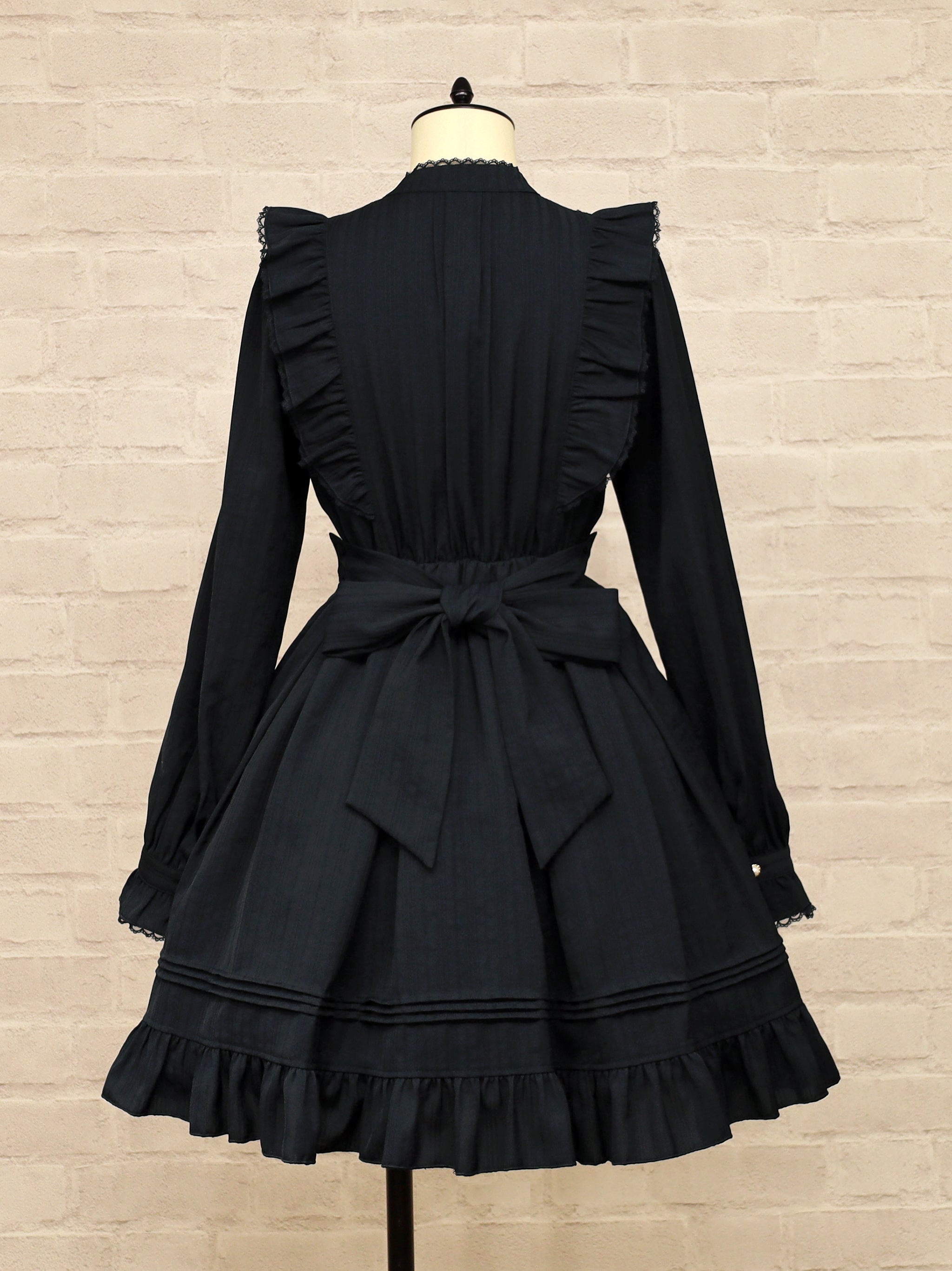 Frill Lace ボウタイワンピース – Amavel（アマベル）公式サイト