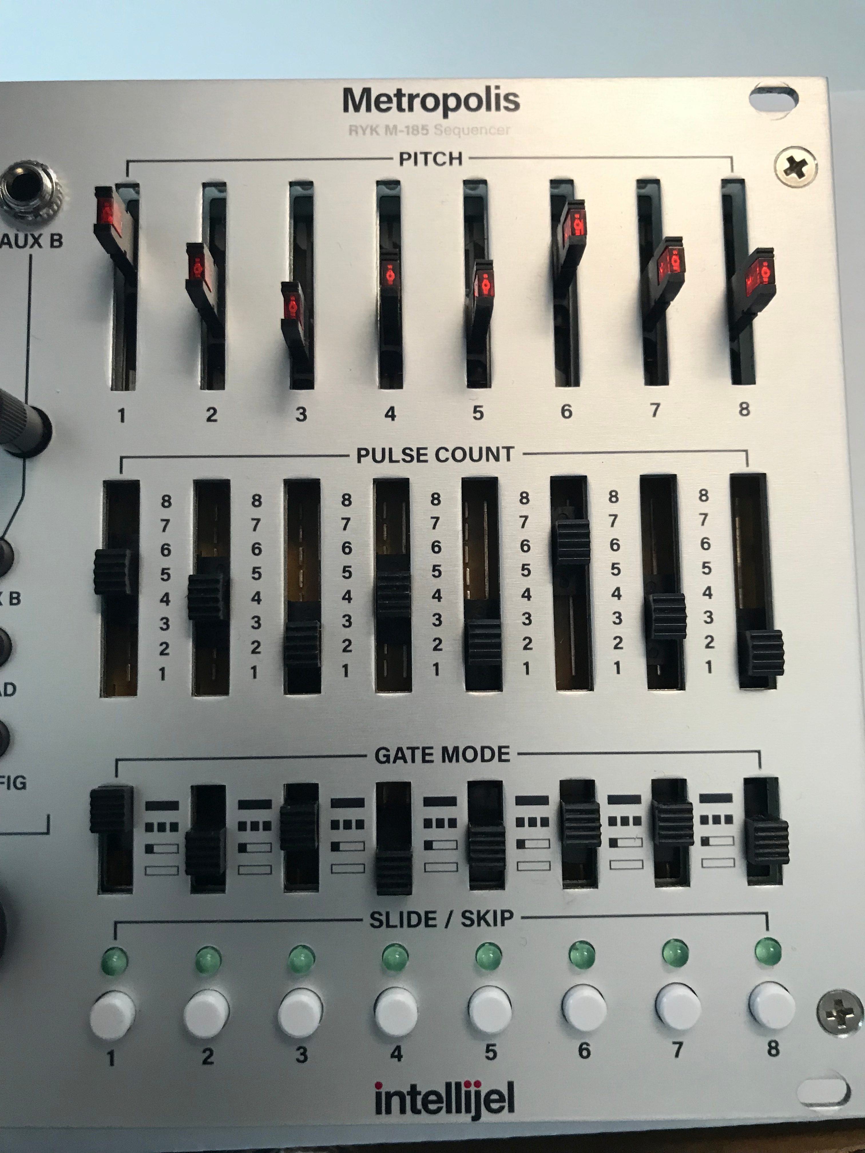 Test: Intellijel Designs Metropolis, Eurorack Sequencer-Modul