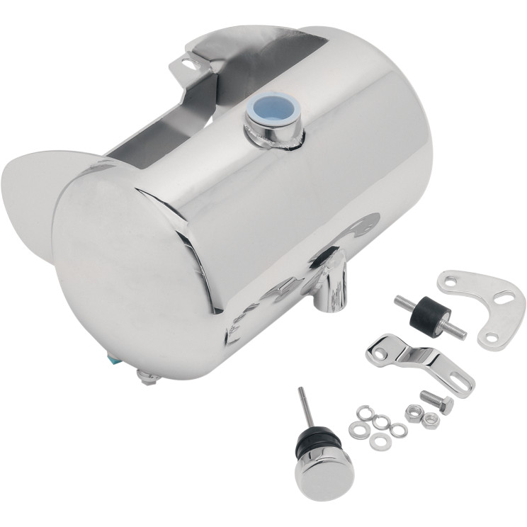 カスタムラウンド オイルタンク - DRAG Specialties | アンバーピース