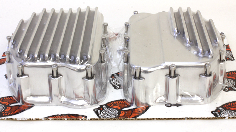 FINNED パンヘッド ロッカーカバー - CUSTOM CYCLE ENGINEERING