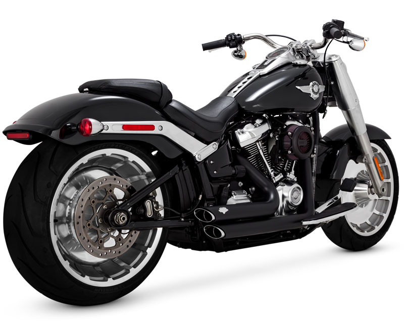 PCX搭載】VANCE＆HINES ショートショット スタッガード ブラック