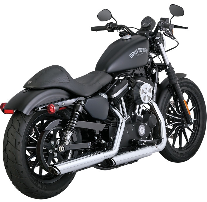 VANCE＆HINES ツインスラッシュ 3インチ スリップオンマフラー