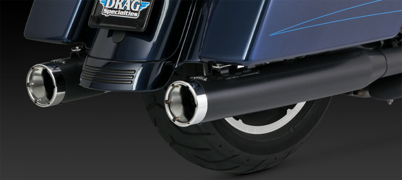 VANCE＆HINES モンスターラウンド スリップオンマフラー ツーリング