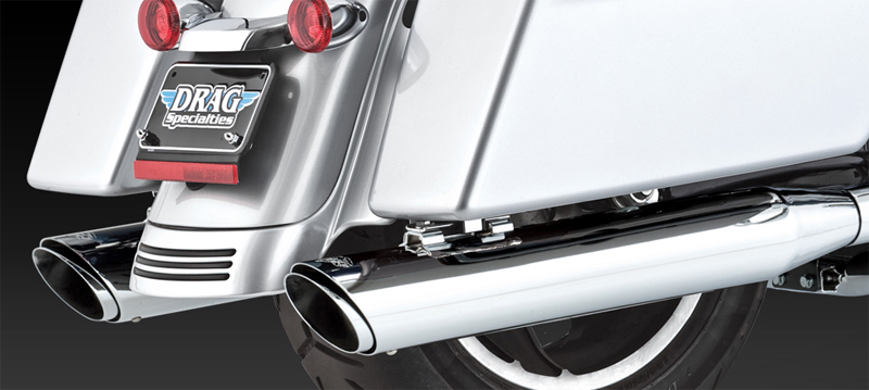 VANCE＆HINES ツインスラッシュ スリップオン ツーリングモデル用