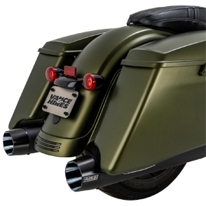 VANCE＆HINES モンスターラウンド スリップオンマフラー ツーリング