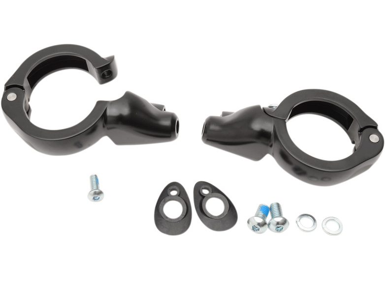 ターンシグナル フォーククランプ - DRAG Specialties | アンバーピース