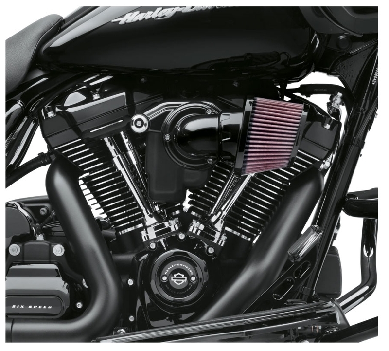 グロスブラック ロワーロッカーボックスカバー - Harley Davidson