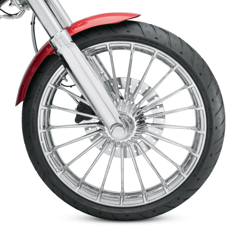 タービン カスタムホイール ミラークローム - Harley Davidson