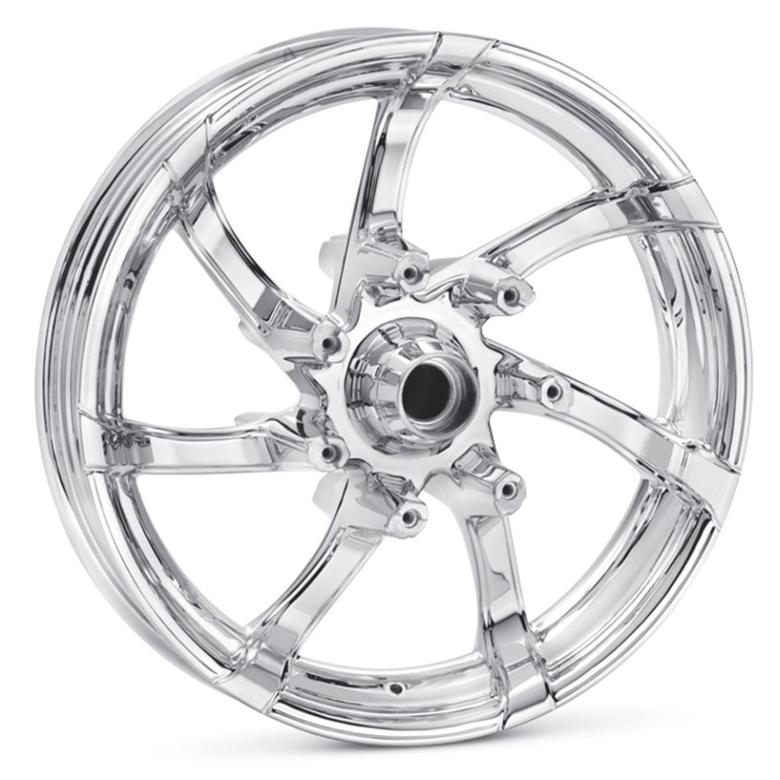 アジテーター カスタムホイール ミラークローム - Harley Davidson