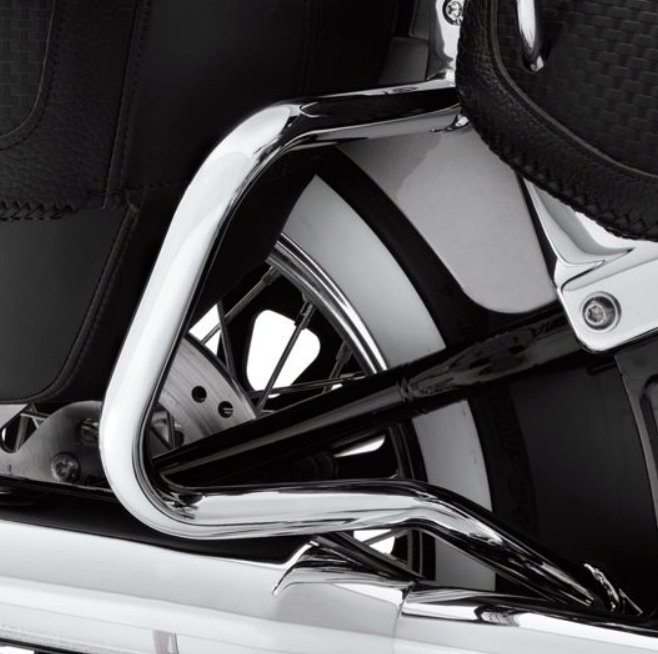 クローム・リアサドルバックガード - Harley Davidson | アンバーピース