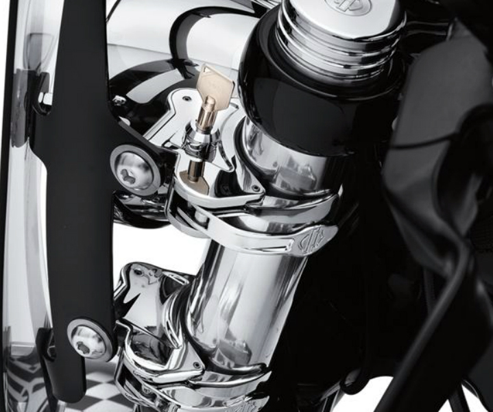 ロッキング・クイックリリース・ウインドシールドクランプ - Harley