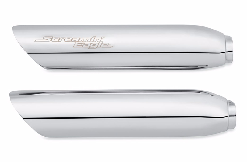スクリーミンイーグル スラッシュカット マフラーシールド - Harley