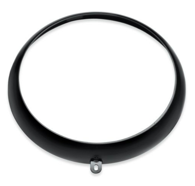 ヘッドライト・トリムリング・グロスブラック - Harley Davidson