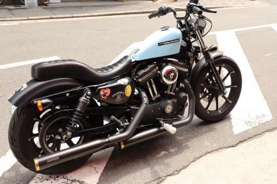 ブラス76ストレート スポーツスターモデル用 - MOTOR STAGE | アンバー