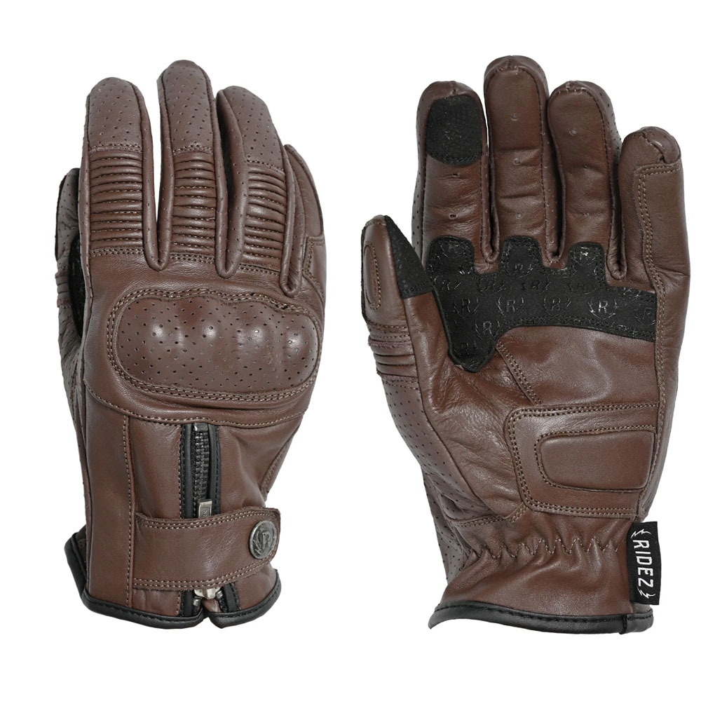 DEFOE バイク用 レザーグローブ - RIDEZ | アンバーピース