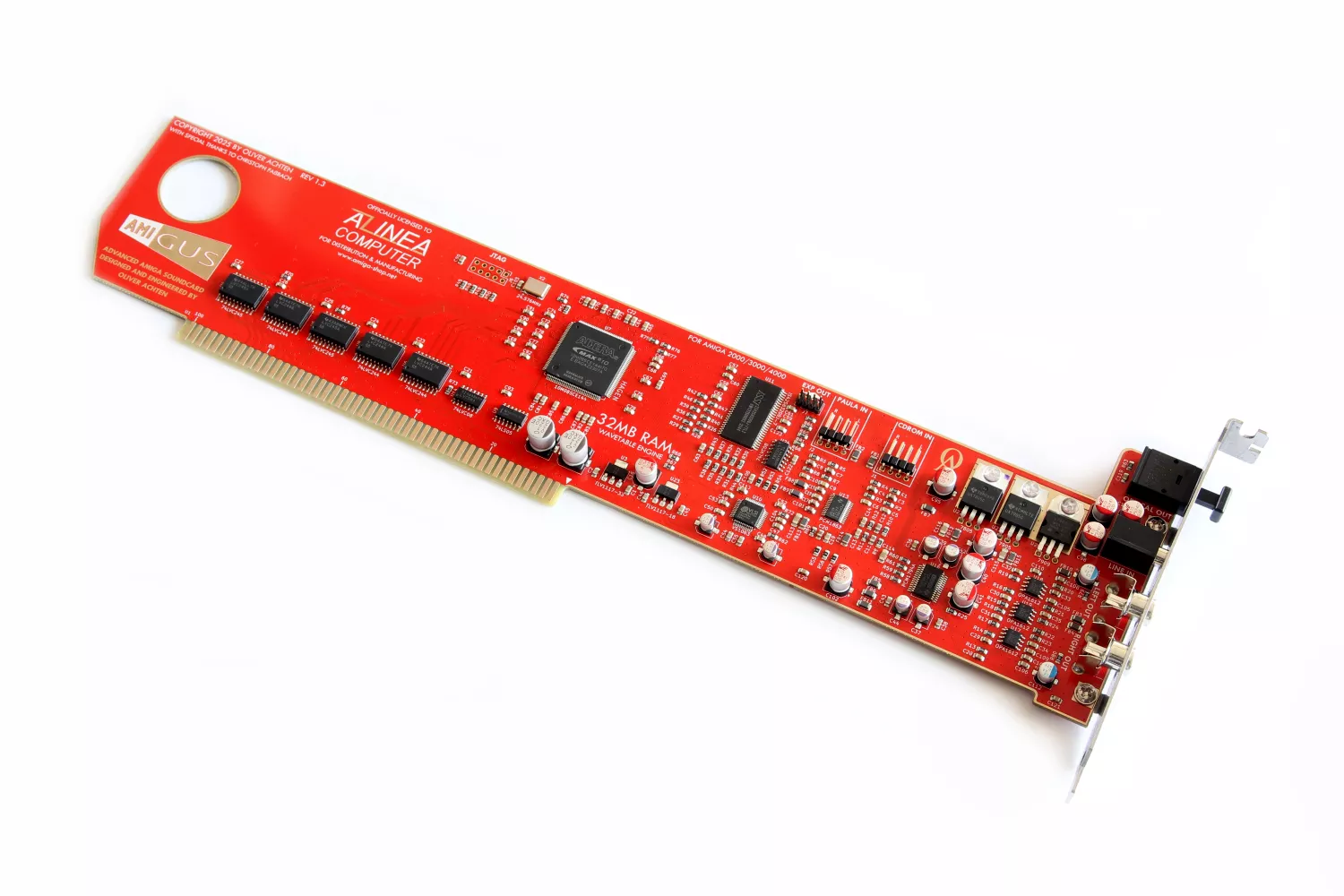 AmiGUS sound card for Zorro Amigas - Alinea Computer - Amiga Shop