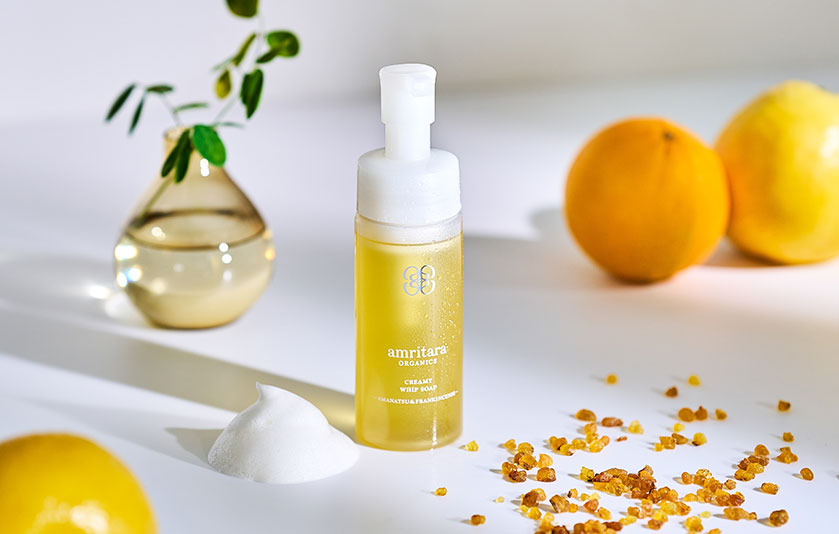 クリーミー ホイップソープ 甘夏＆フランキンセンス 30mL | 国産