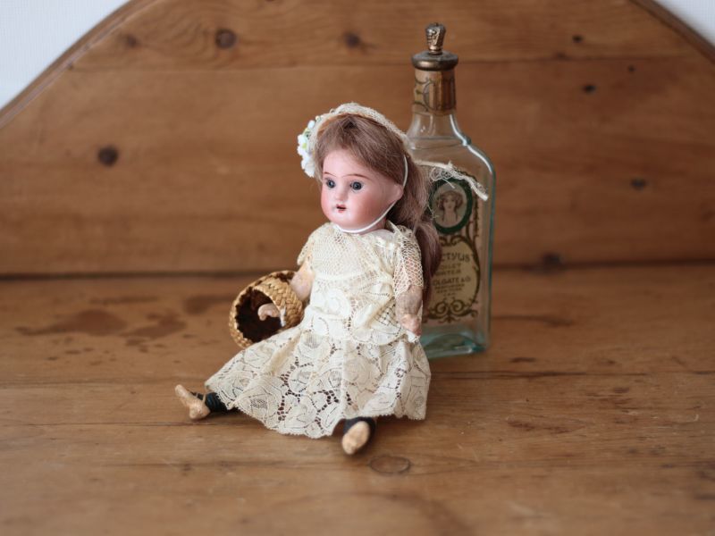 ビスクドール Theodor.Recknagel Doll/German/Antique Doll/お人形