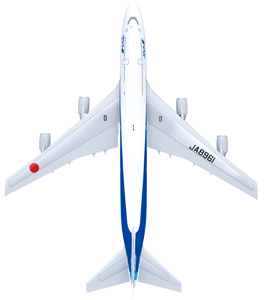 NH20127 1:200 BOEING 747-400D JA8961 完成品（ギアつき）｜全日空