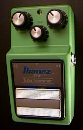 Ibanez TS9 and TS808 Tube Screamers, Maxon OD9 and similar effects