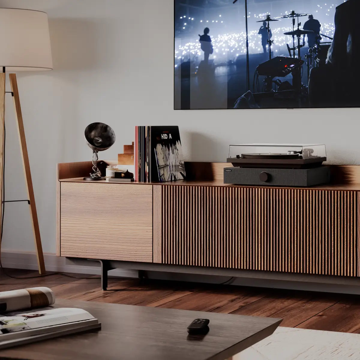 SpinBase 2 Powered Turntable Speaker by Andover Audio