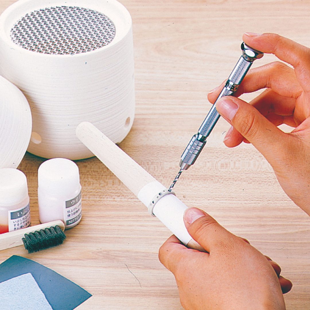 ピンバイス収納式（ドリル付） 0.1～3.2mm（丸軸径） | ANEXブランド