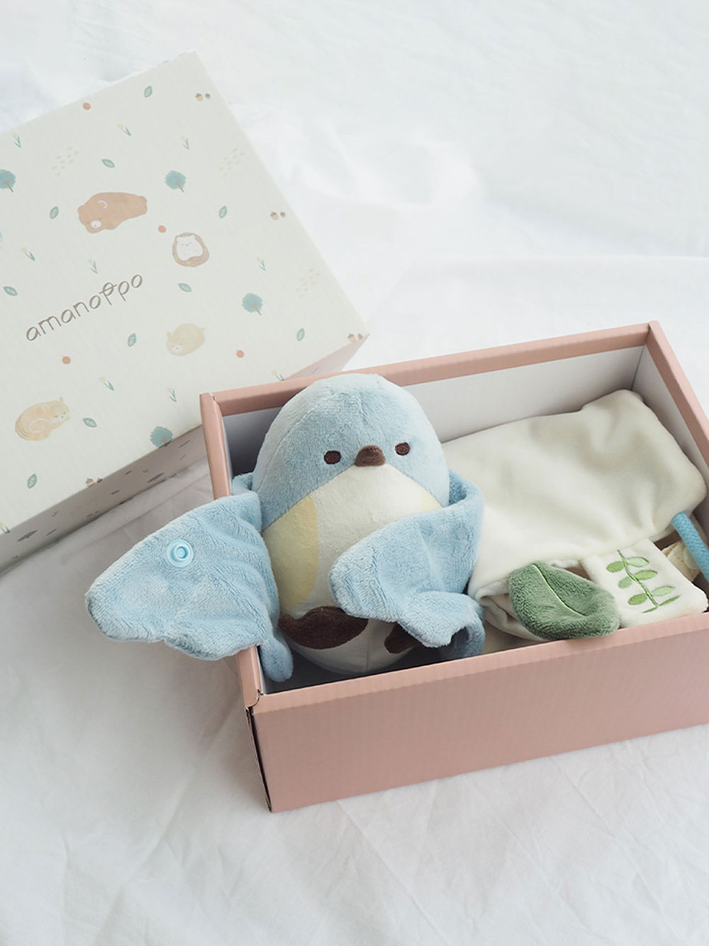 amanoppo】ぬいけっと ちいさな幸せ | ベビー ブランケット