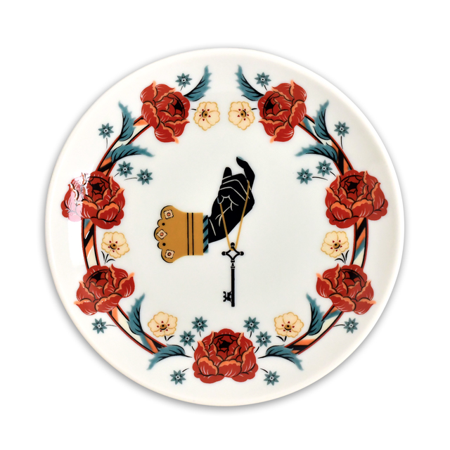 進撃の巨人｜九谷焼プレート（エレン）