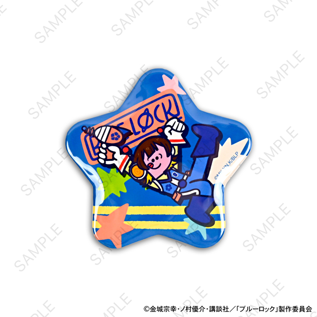 ブルーロック｜星型缶バッジ（蜂楽 廻）
