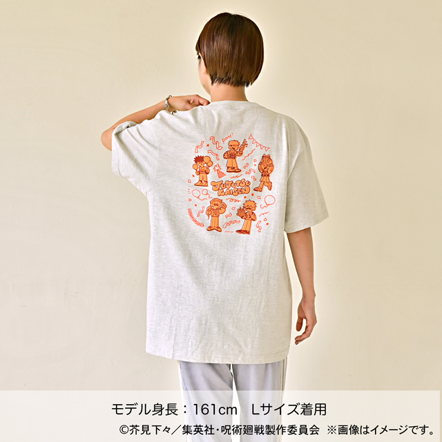 呪術廻戦｜クルーネックTシャツ（虎杖・伏黒・釘崎・七海・五条）