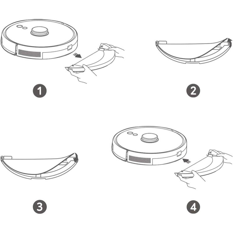 交換用モッピングクロス Eufy RoboVac (L35 Hybrid / L35 Hybrid+対応