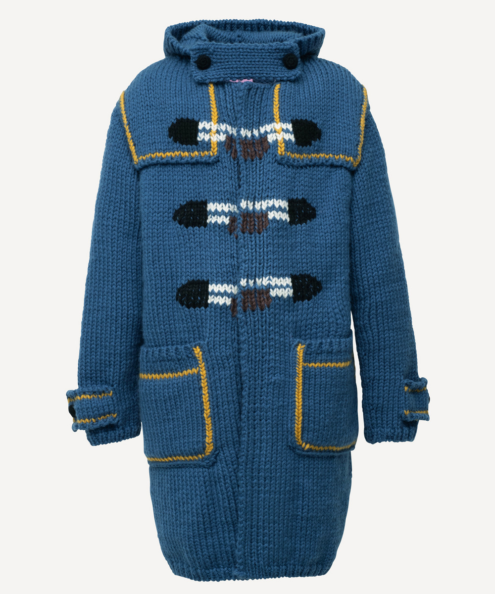 KNIT DUFFLE COAT｜ANREALAGE OFFICIAL ONLINE SHOP