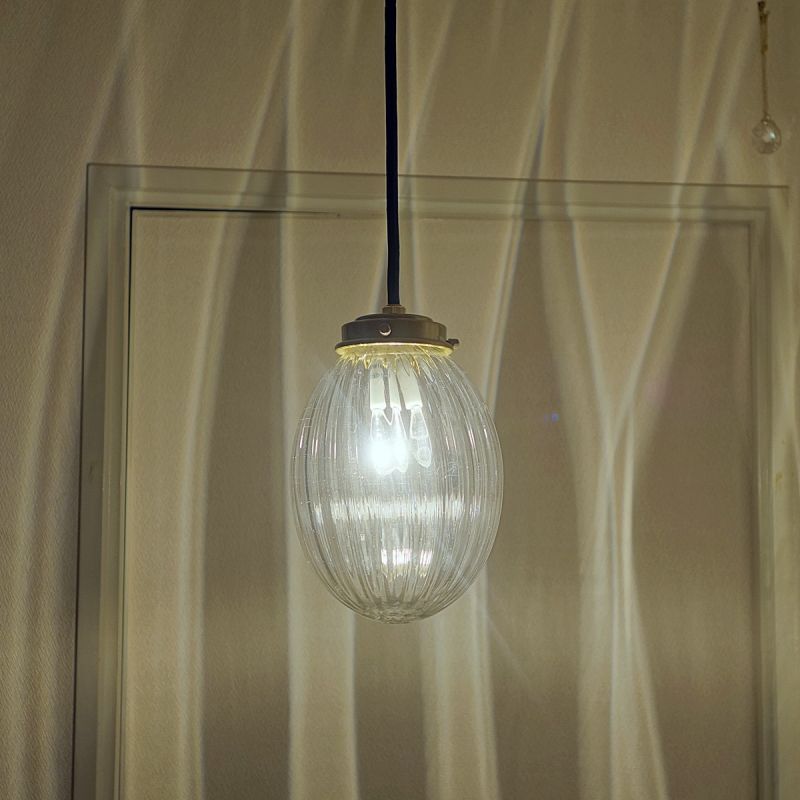 タマゴ型ペンダントライト クリアモールアトリエ Ansan