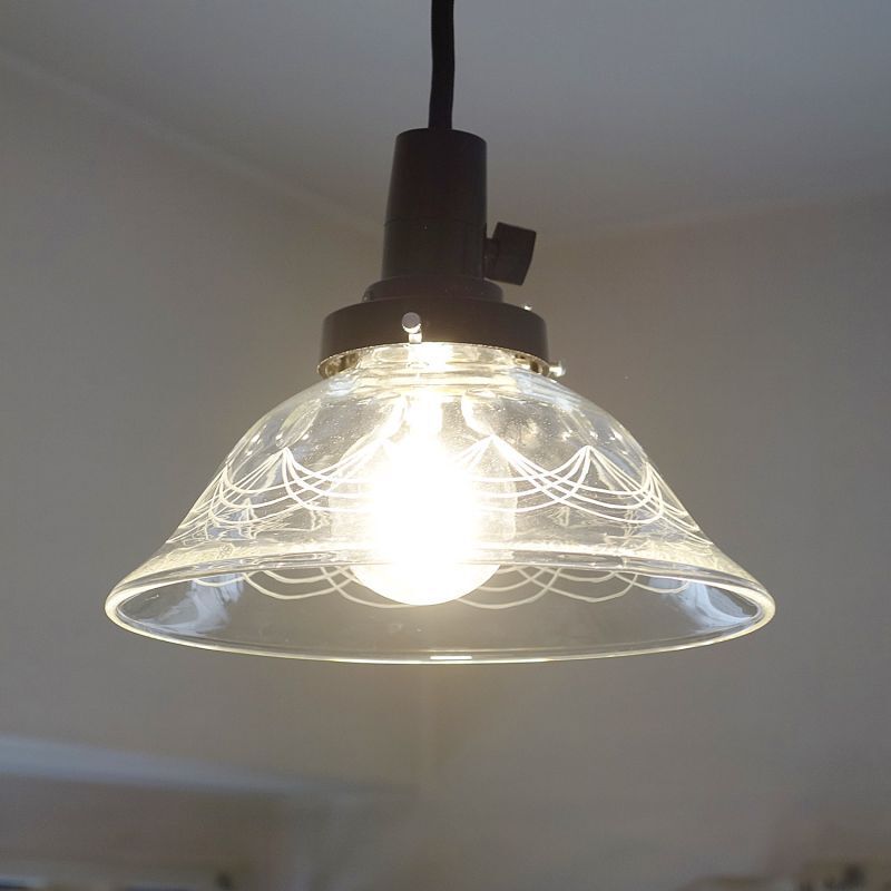 半円切子ペンダントライト9906 藤本幸治 アトリエ Ansan