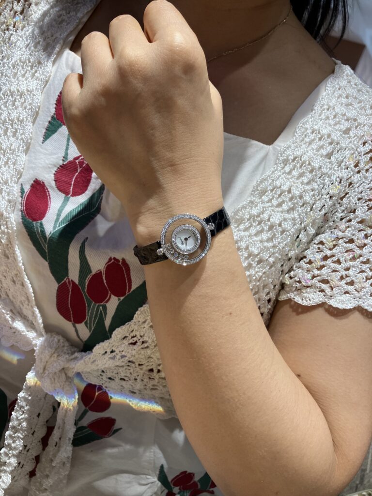 安心堂沼津店公式ブログ 【Chopard】N様ハッピーダイヤモンドウォッチ