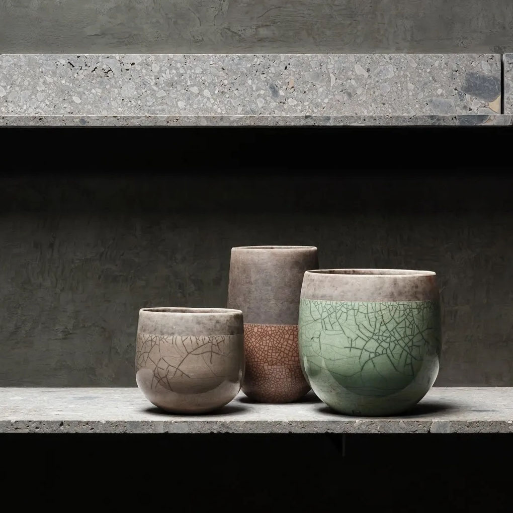 Domani/MINSK(ミンスク)16 Pearl White 3号鉢用 | 青山フラワー