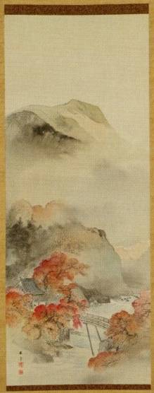 川端玉章「高雄錦楓図」の買取・査定は美術のプロにお任せ下さい