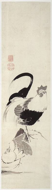 伊藤若冲「鶏図」の買取・査定は美術のプロにお任せ下さい。 | 絵画