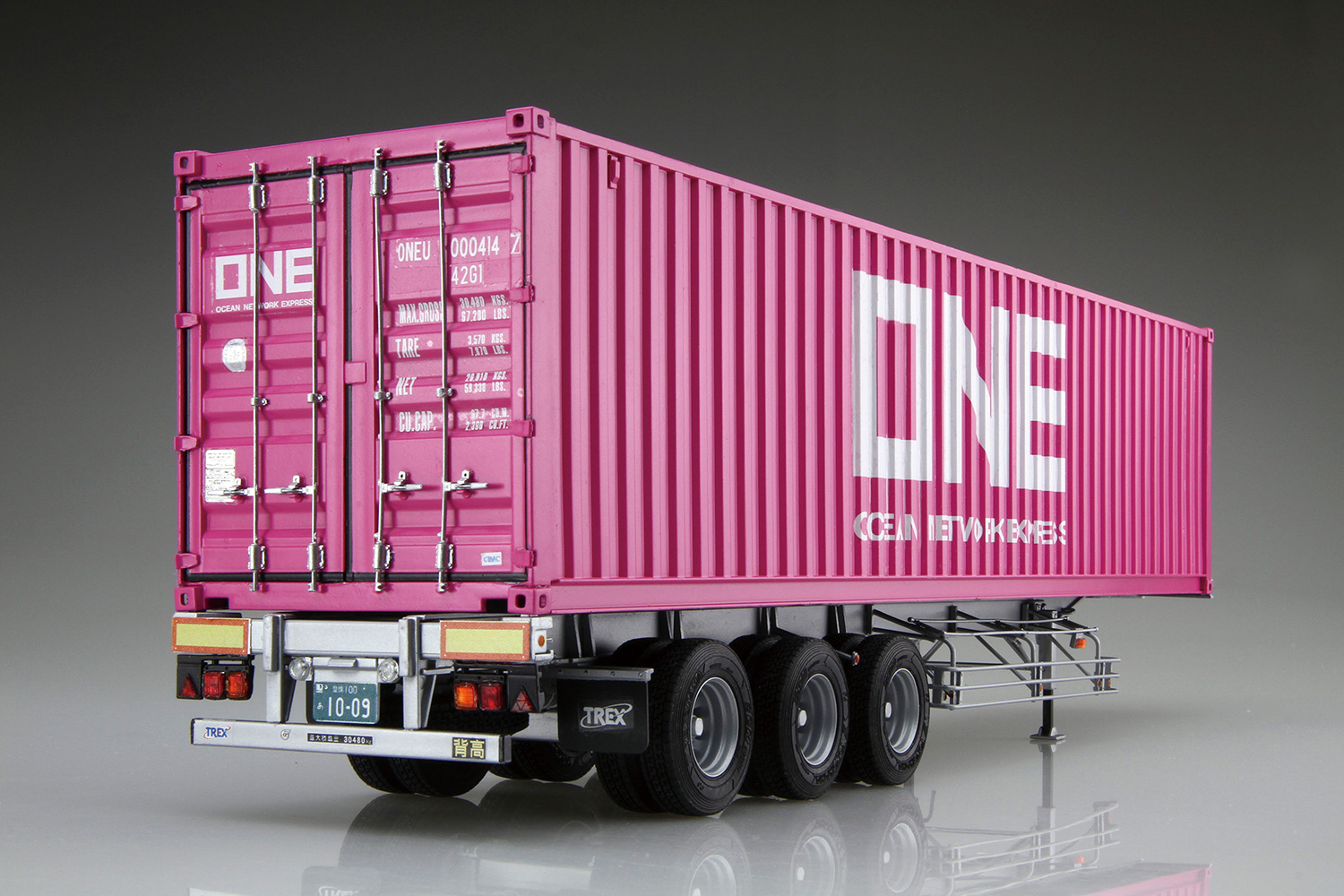日本トレクス コンテナセミトレーラ40ft 3軸/ONEジャパン｜株式会社