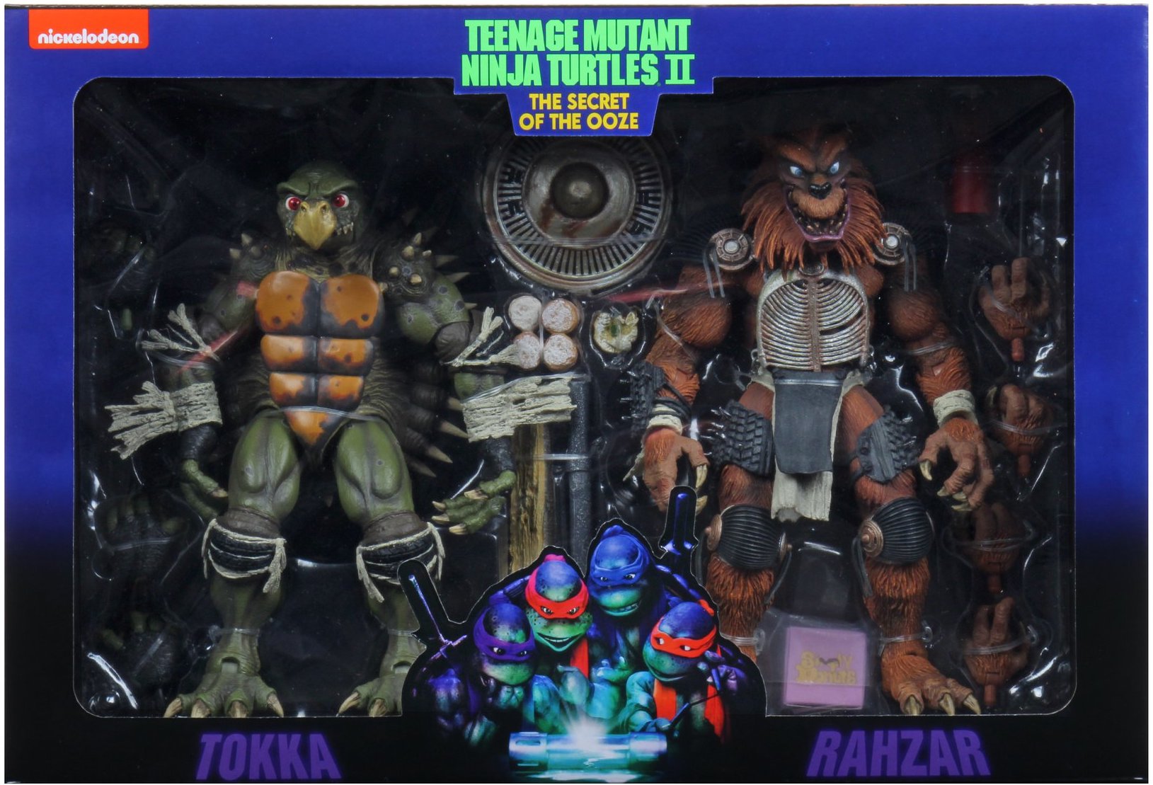 Teenage Mutant Ninja Turtles NECA Tokka and Rahzar (Secret of the