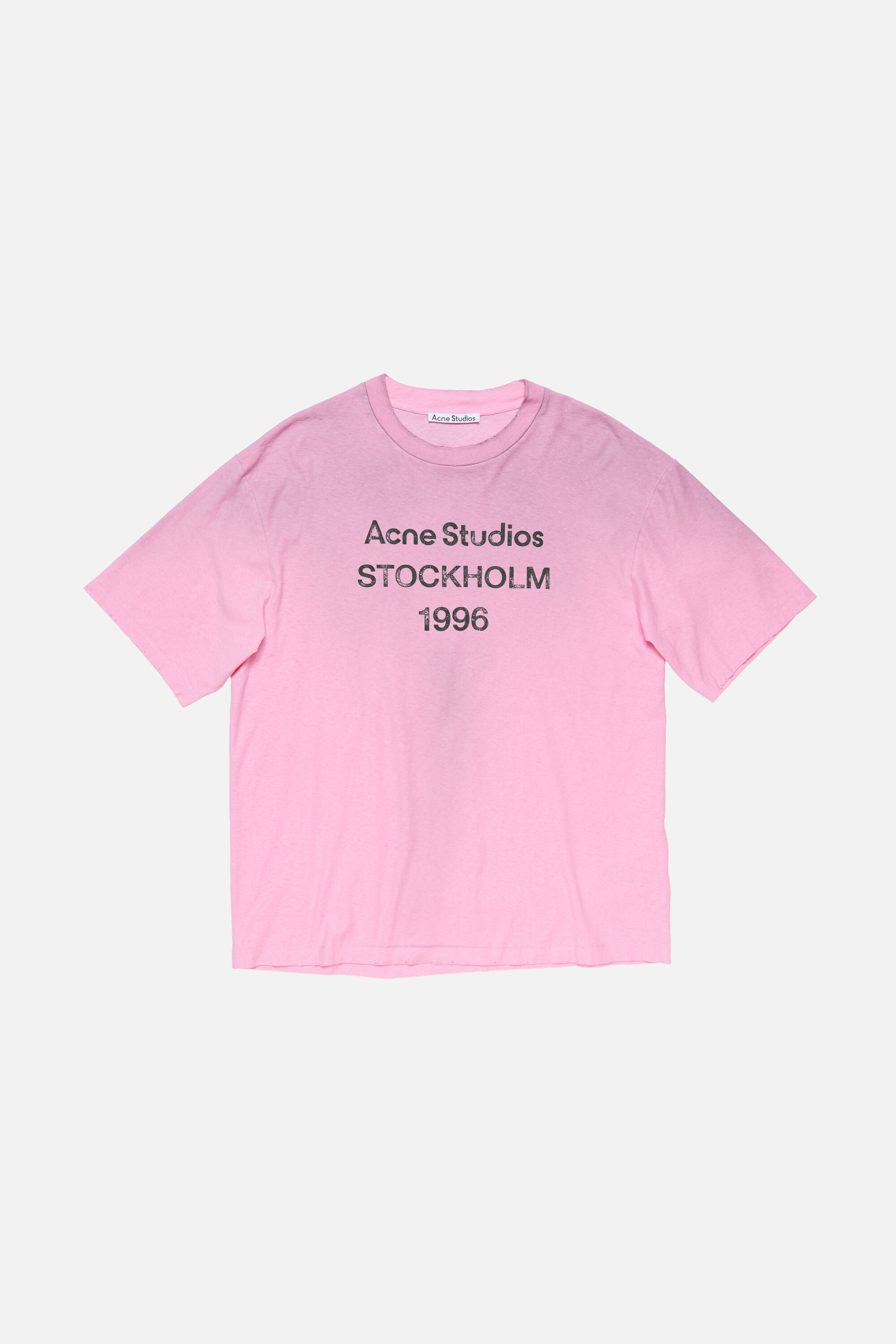 Acne Studios - ロゴTシャツ - リラックスフィット - コットン
