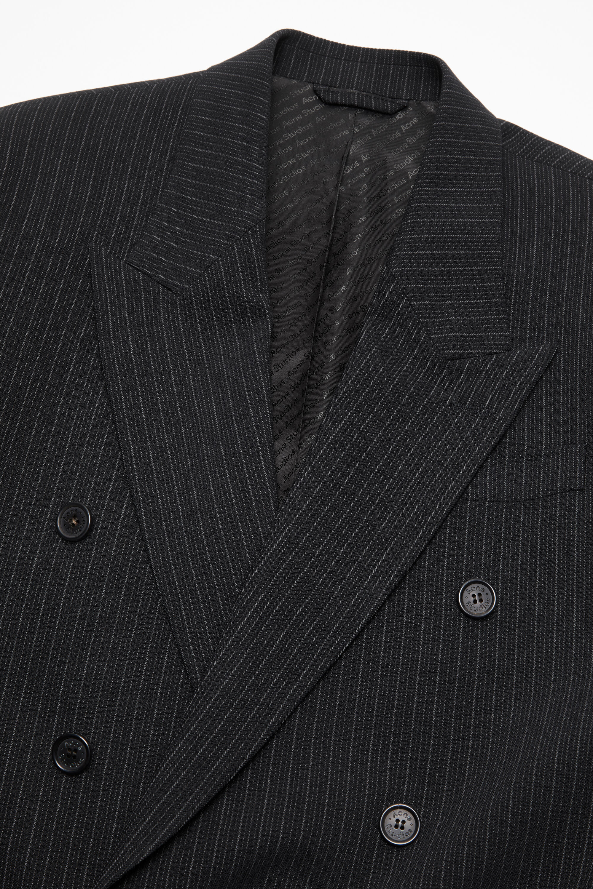 Acne Studios - リラックスフィット スーツジャケット - ブラック