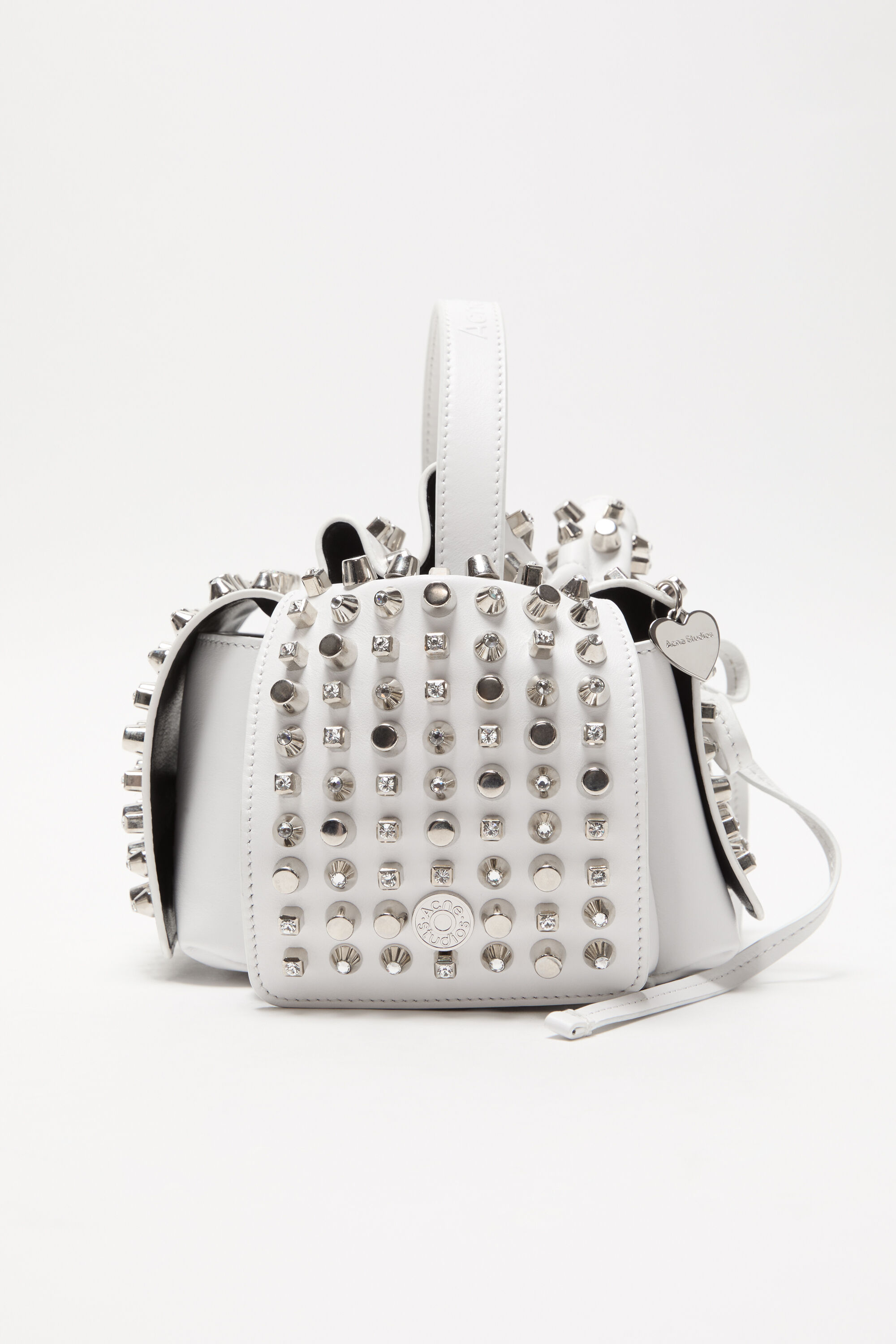 Acne Studios - Multipocket mini studs bag - ホワイト