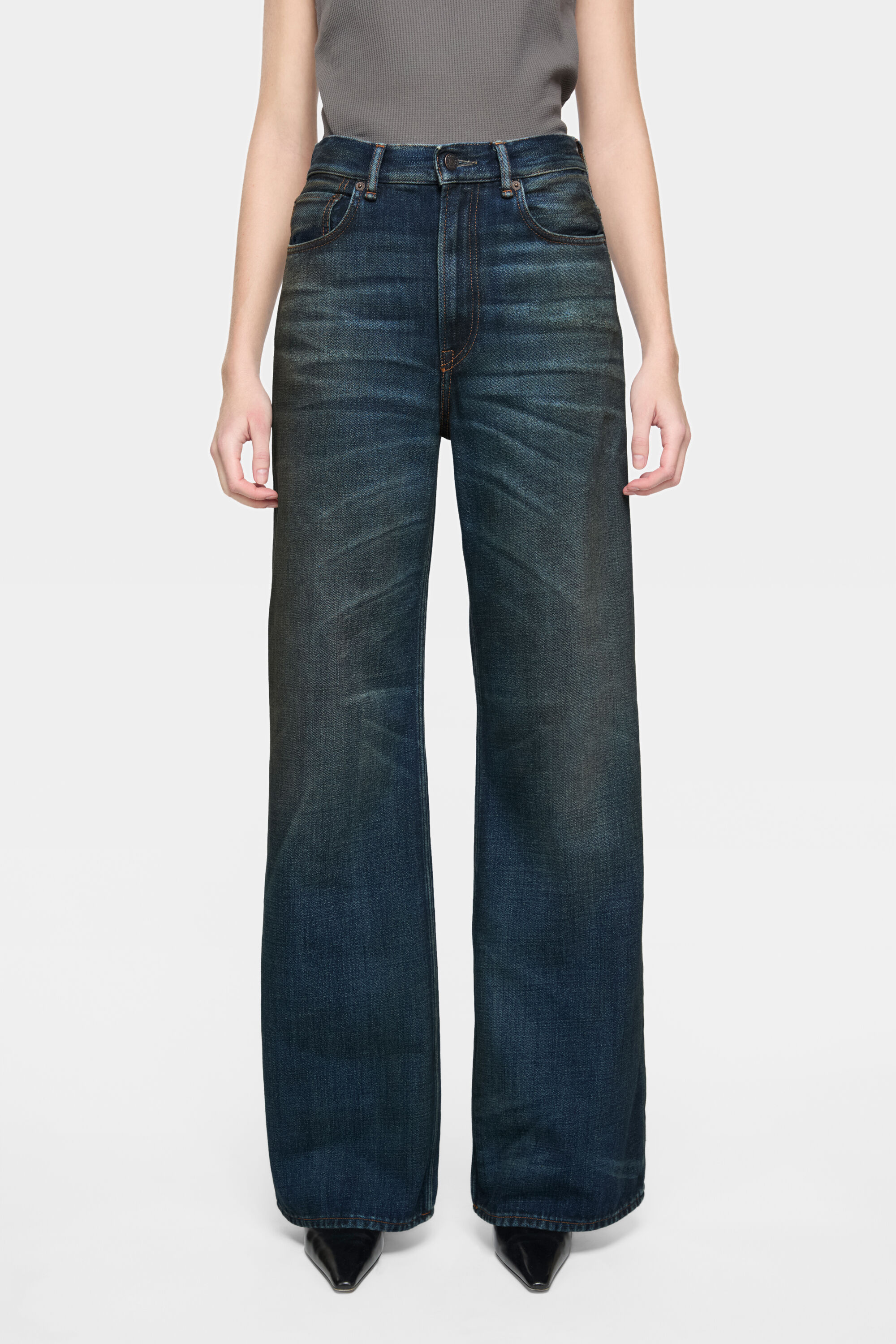 Acne Studios - Regular fit jeans - 2022F - Dark Blue