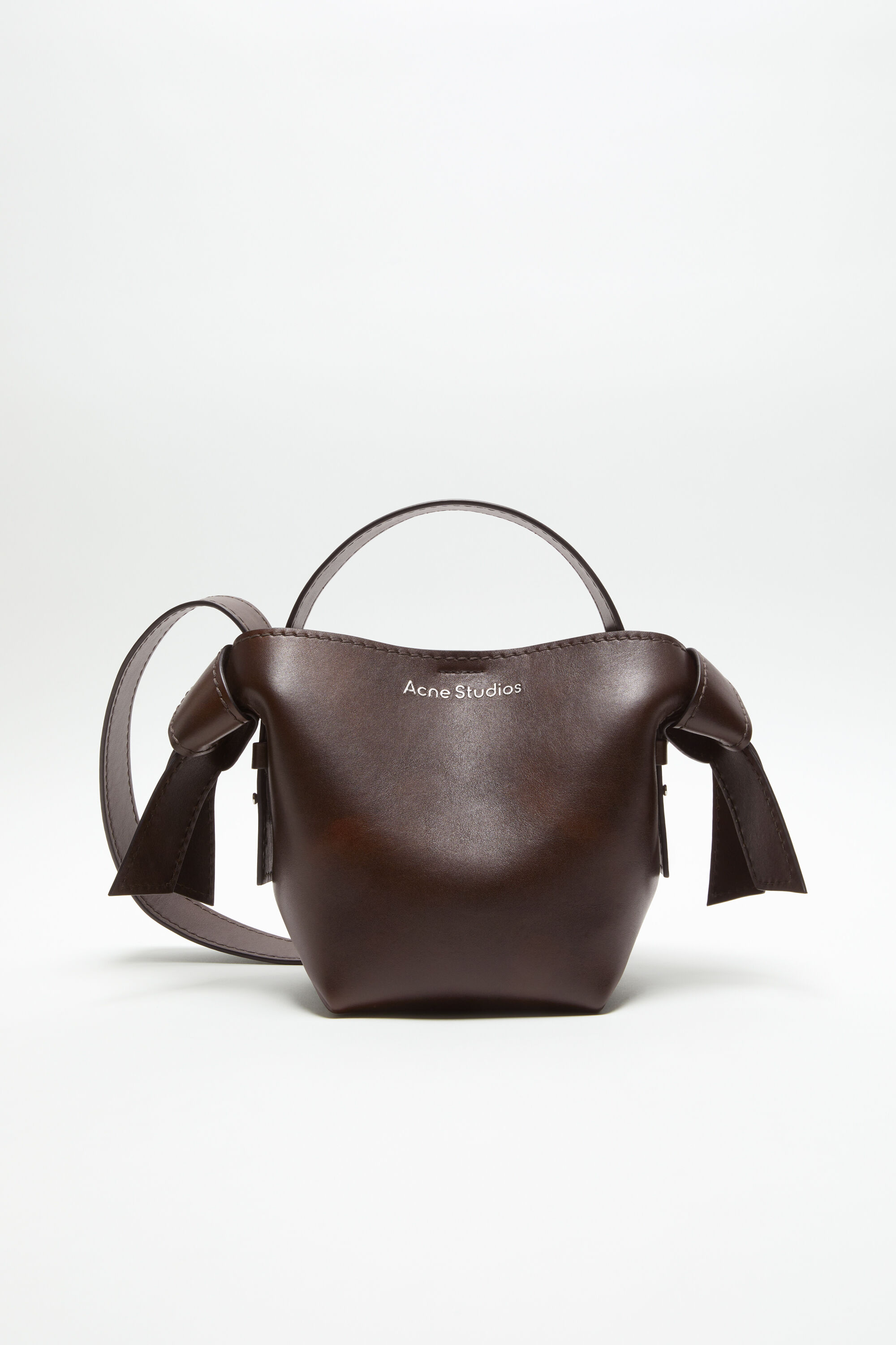 Acne Studios - Musubi mini shoulder bag - Dark brown