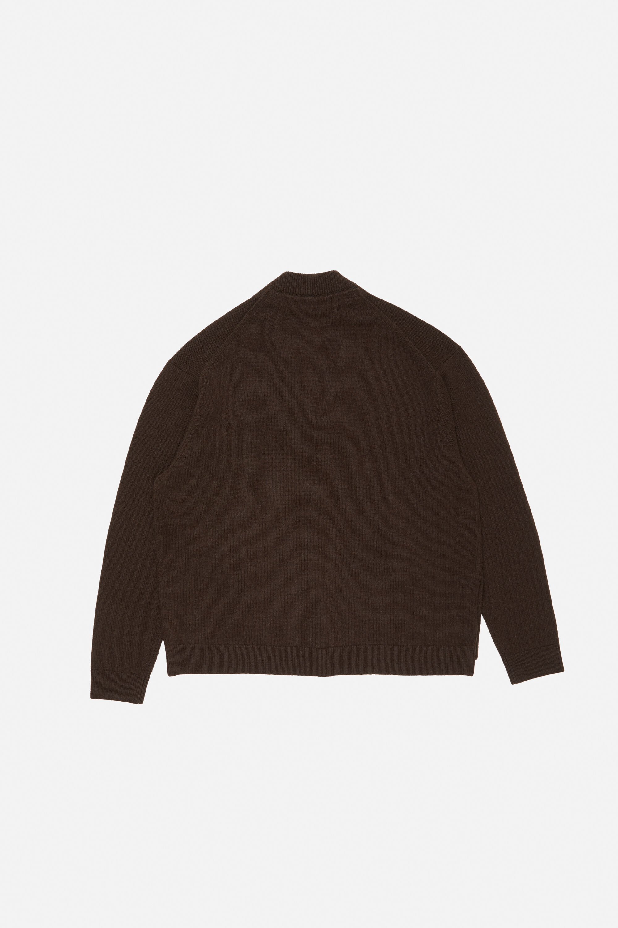 Acne Studios - Wool V-Neck Cardigan - Dark brown