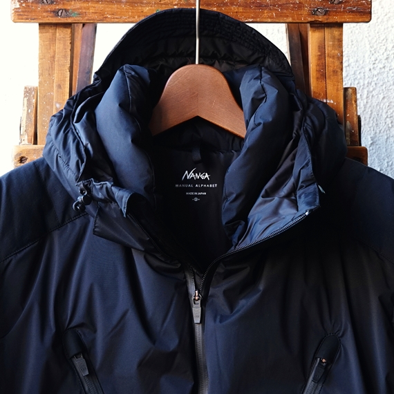 Manual Alphabet NANGA×河田フェザーのプレミアムダウン（MA-J-186