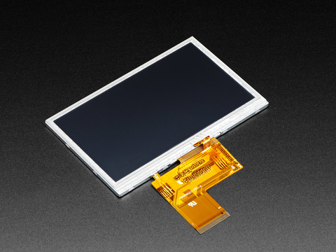 4.3 40-pin TFT Display - 480x272 with Touchscreen : Adafruit