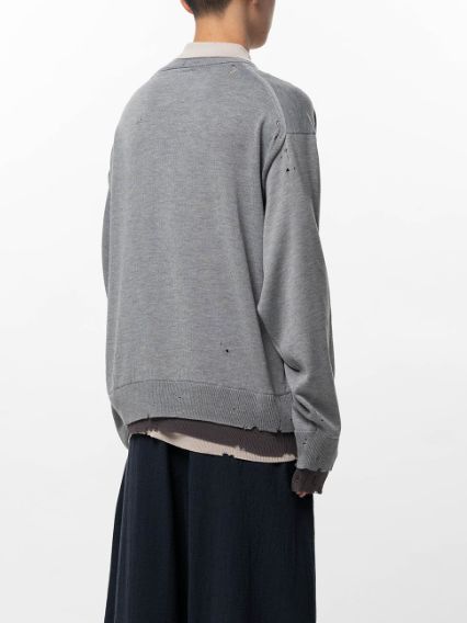 Maison MIHARA YASUHIRO - トリプルレイヤードニットプルオーバー